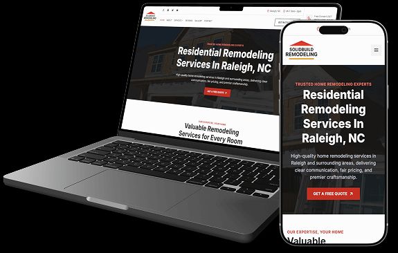 SolidBuild Remodeling Devices Mockup